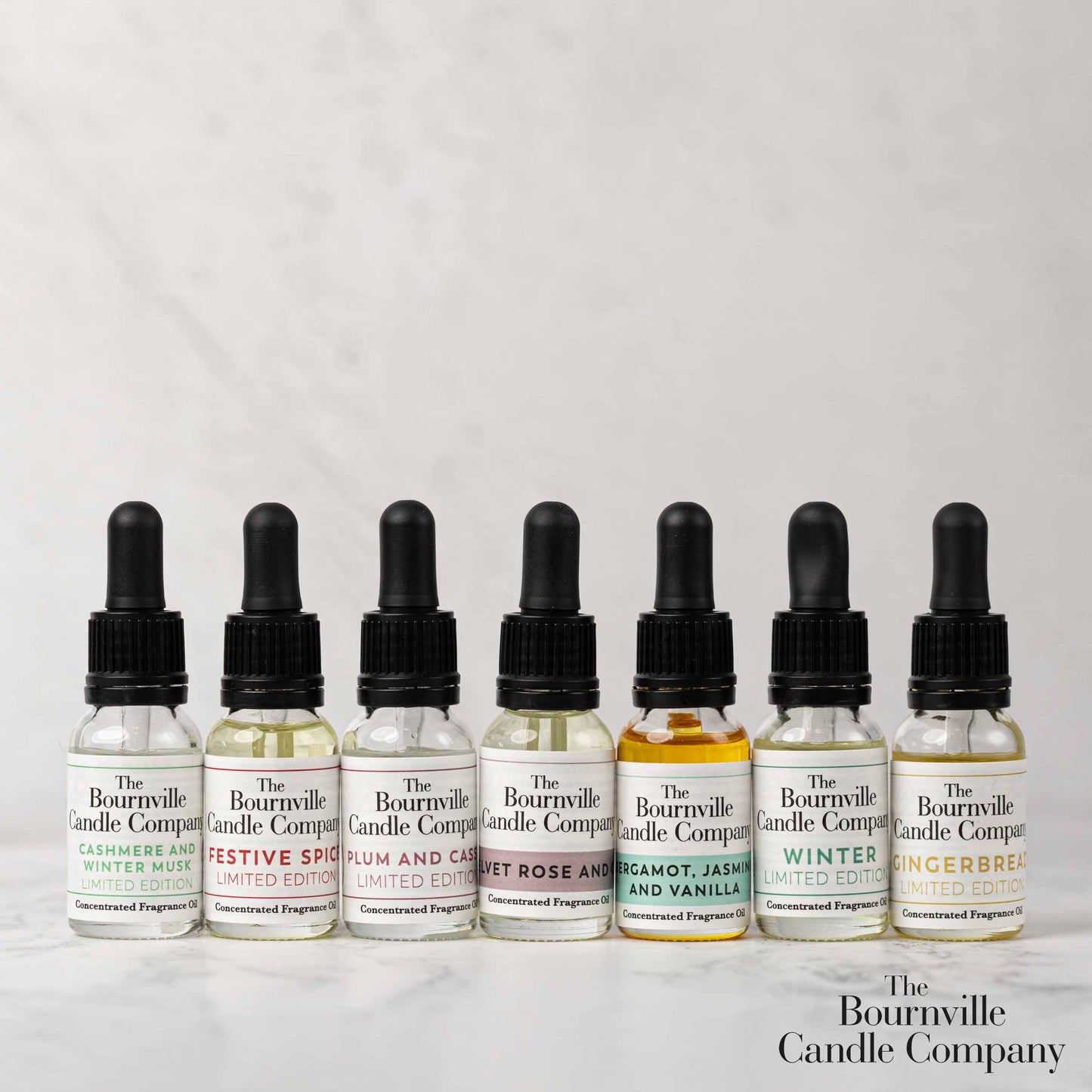 Bergamot, Jasmine and Vanilla Concentrated Fragrance Oil