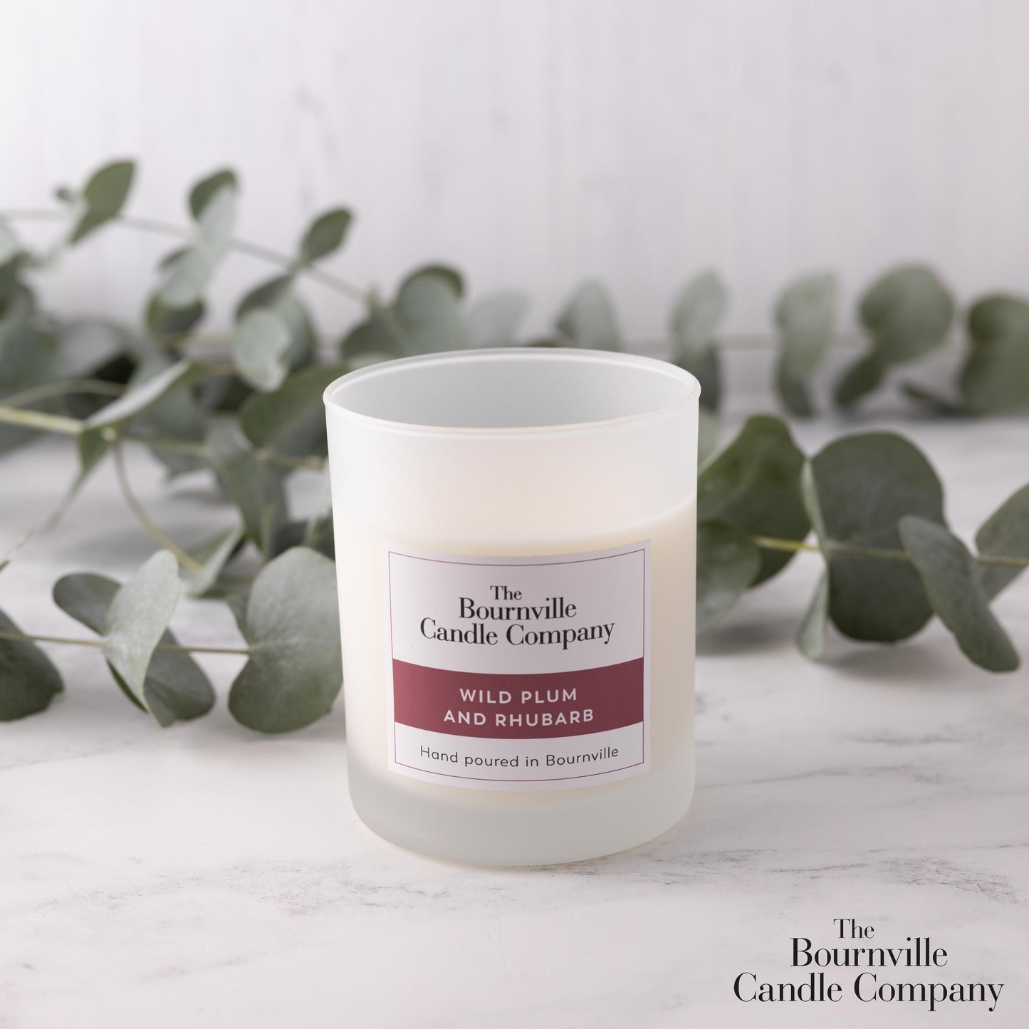 Wild Plum and Rhubarb Candle