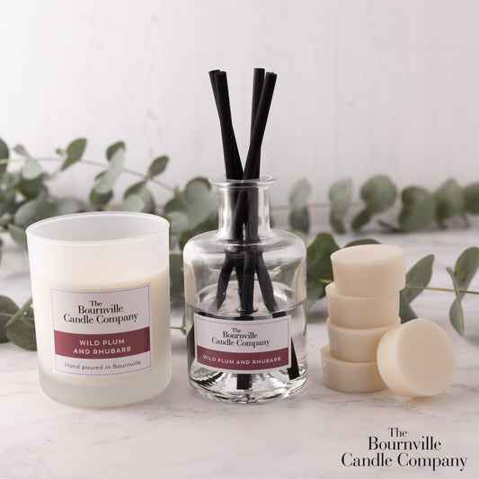 Wild Plum and Rhubarb Candle